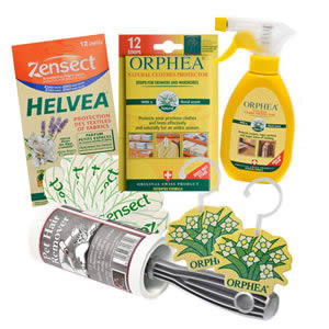 Caraselle Deluxe Orphea Moth Buster Pack: Hanging Diffusers, Salvalana Spray, Caraselle Pet Hair Remover & Repellent Strips