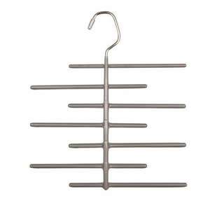 Non-Slip Tie Hanger - Metallic Silver