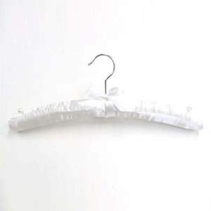 Satin Padded Ivory Hanger