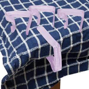 Pack of 4 Purple Table Cloth Clips