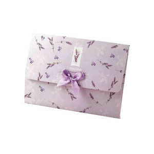 Heathcote & Ivory Lavender scented drawer liners.