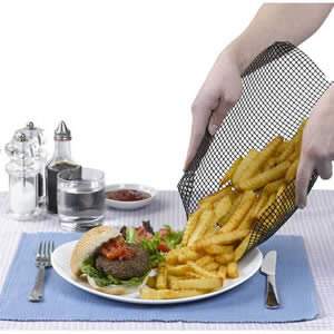 Quickachips - oven proof chip basket
