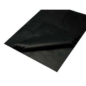 1 Pack of 25 sheets of Deluxe Black Acid Free Bleed Resistant Unbuffered Tissue Paper 380 x 500