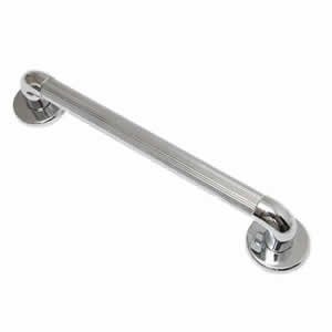 Plastic Chrome Finish Fluted Grab Rails 18�