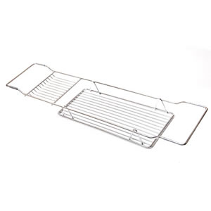 The Deluxe Caraselle Chrome Bath Bridge with a 5 Year Anti Rust Guarantee, 685 x 160 x 48mm