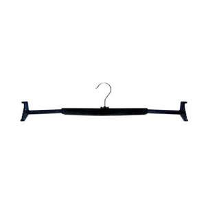 5 Black Expandable Skirt Hangers Size 12 - 16. 33 - 49 cms