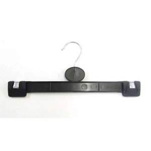 Black 30cms Wide Recycled Polypropylene Hanger with Strong Clips