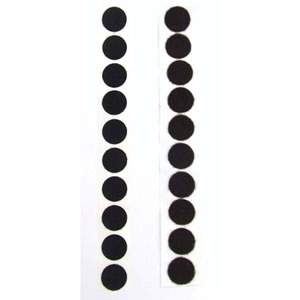 1 Pack of 10 Black VELCROÂ® Brand Velcoins