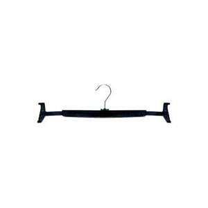 5 Black Expandable Skirt Hanger Size 10 - 12. 30-41 cm