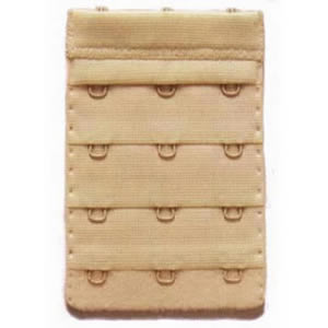 The Caraselle Bra Extender � 3 Hook Extenders 3 per pack assorted colours : white / black / flesh