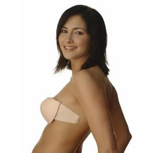 The Bra Angel Backless Bra, Cup Size: A in Flesh