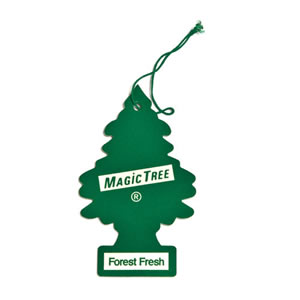 The Caraselle Magic Tree Forest Fresh Car Air Freshener (green)