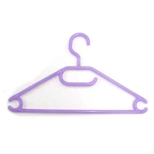 Childs Lilac Swivel Hook Hanger, pack of 10