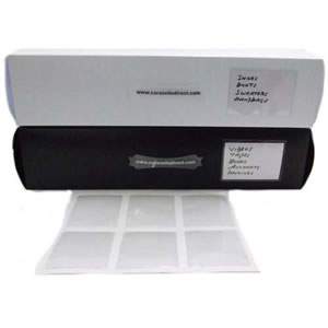 Sheet of 6 clear pockets
