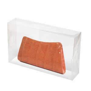 Ladies Clear Clutch/Evening Bag Storage Box