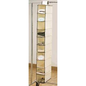 Cream Hanging Shoe Organizer