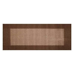 Madras Runner 57 x 150cms Brown & Beige