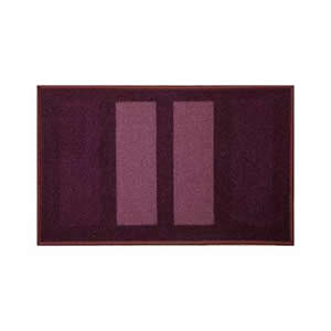 Rio Machine Washable Door Mat 40 x 60 cms Light & Dark Purple