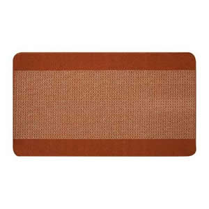 Verona Entrance Runner 67 x 120 cms Light & Dark Rust/Brown