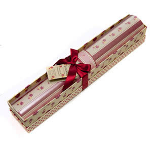 Mimosa & Pomegranite Drawer Liner in presentation box
