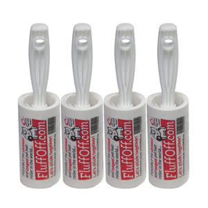 The Caraselle pack of 4 x FluffOff Sticky Roller Brushes