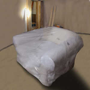 Pack of 2 x Caraselle Polythene ArmChair Protection Covers