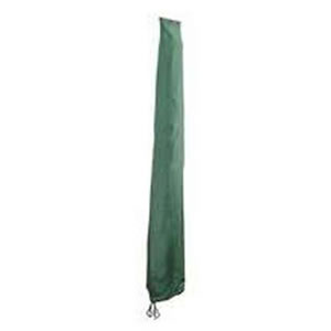 Deluxe Dark Green Extra Large Parasol Zipped Cover in Top Quality PVC Backed Polyester UV Stabilised against the Sun 190x96cm