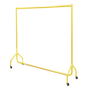 6ft Bespoke Caraselle Yellow Garment Rail.  Made in Britain