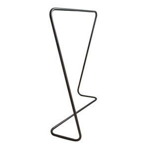 The New & Unique Caraselle Sculptural Garment Rail Finished in Iridescent Bronze. British Design & Manufacture. 120cm wide & 170cm high.