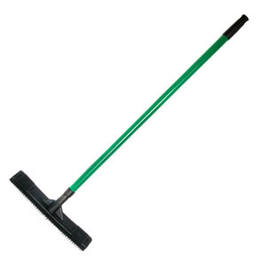 Smart Clean Rubber Broom. Use Wet or Dry. Indoors & Outdoors.