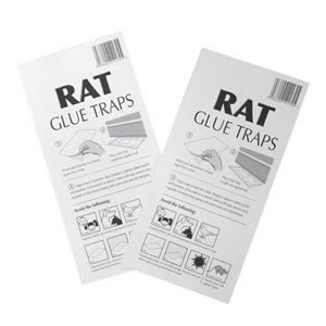 1 Pack of 2 Rat Glue Traps to catch Rats