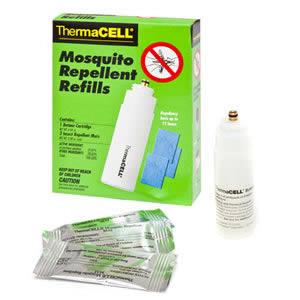 Thermacell Refill Pack contains 1 Butane Cartridge & 3 Mosquito Repellent Mats