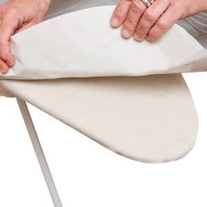 The Caraselle Stick & Fit Self Adhesive Large Ironing Board Cover 1346mm x 457mm.
