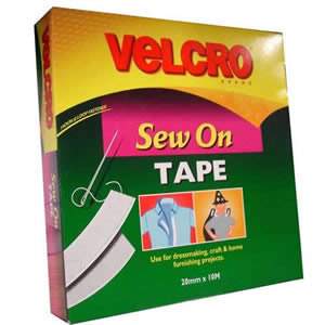VELCRO® Brand White Sew On Tape