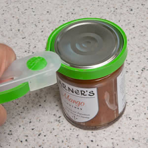 Caraselle  Jar & Bottle Opener in Green. Made in the UK