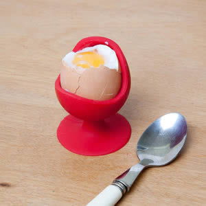 Caraselle Silicone Egg Chair Egg Cup in Red