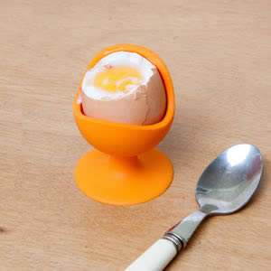 Caraselle Silicone Egg Chair Egg Cup in Orange