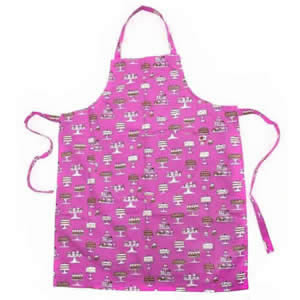C'est Ca! Deluxe Cakes Design Kitchen Apron 100% Cotton