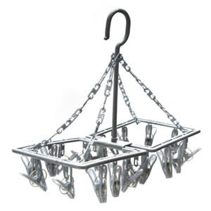 Caraselle Folding Sock Dryer with 20 Pegs