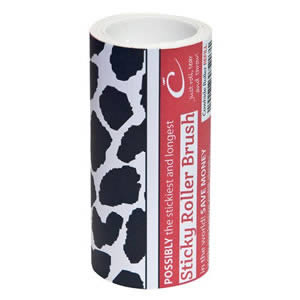 The Caraselle New Cowhide Design Roller Brush Refill with 7.5m of very Sticky Paper