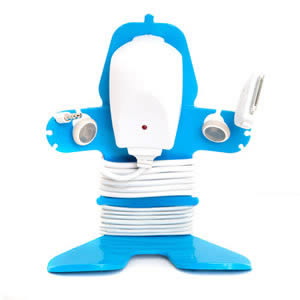 Mi Cable Tidy in Blue from Caraselle. Designed & Made in Britain