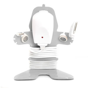 Mi Cable Tidy in Silver Grey from Caraselle. Designed & Made in Britain