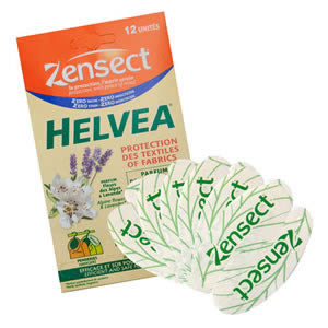 Caraselle Pack of 12 Helvea Strips of Moth Repellents for Drawers & Wardrobes