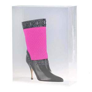 Stackable Clear Mid Calf Boots Storage Box