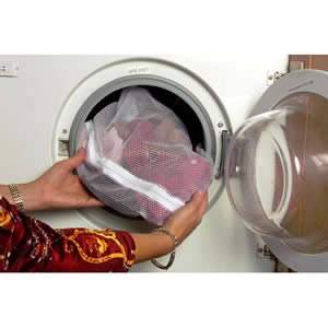 1 Caraselle  Large Zipped Net Laundry Washing Bag 41 x 49cms