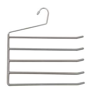 1 Non-Slip Trouser Hanger Bar for 5 Pairs