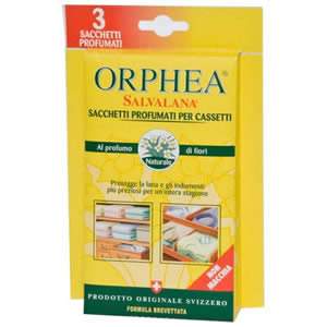 1 Pack of 3 Orphea Salvalana Perfumed Drawer Sachets