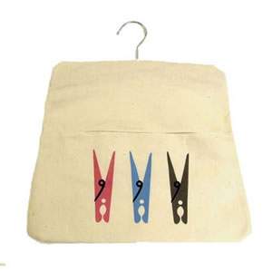 Calico Peg Bag