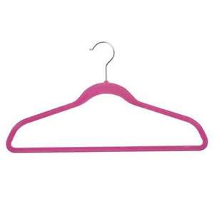 Non-Slip Suit Huggable Hanger in Shocking Pink 45cm wide & 25cm high