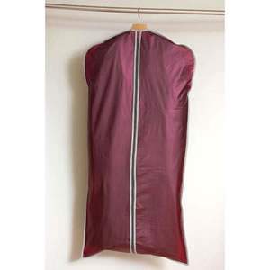 Burgundy Zipped PVC Dress / Coat Cover